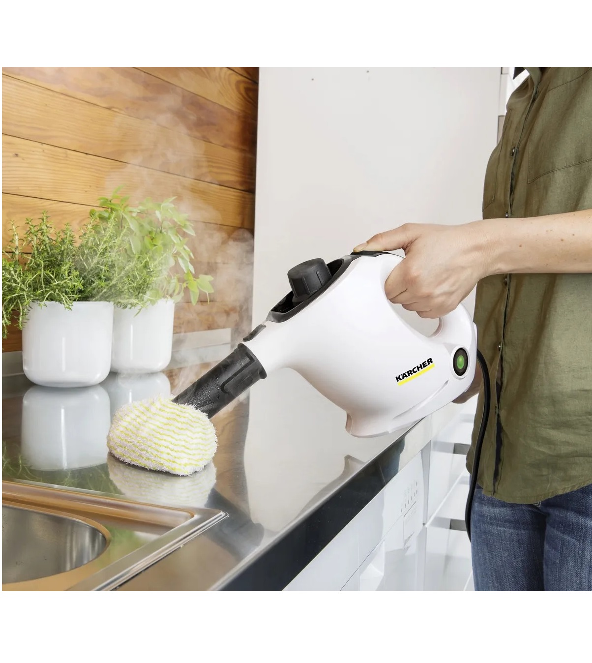 Пароочиститель Karcher SC 1 EasyFix: эффективное решение для чистоты вашего дома